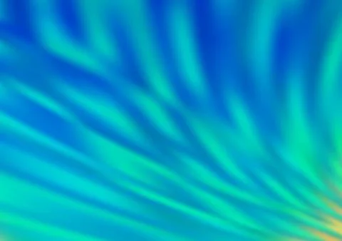 Light Blue, Green vector blurred and colored background. Stock Illustration
