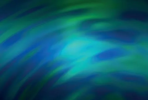 Light Blue, Green vector blurred bright texture. Illustrazione stock
