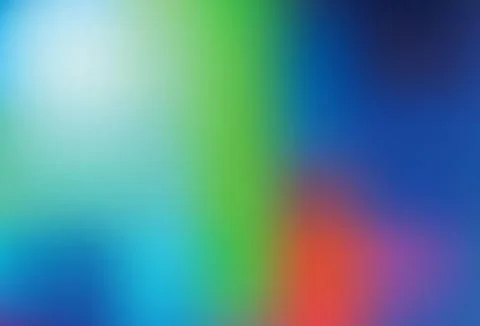 Light Blue, Green vector blurred shine abstract background. Stock Illustration