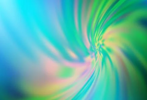 Light Blue, Green vector blurred bright texture. Illustrazione stock