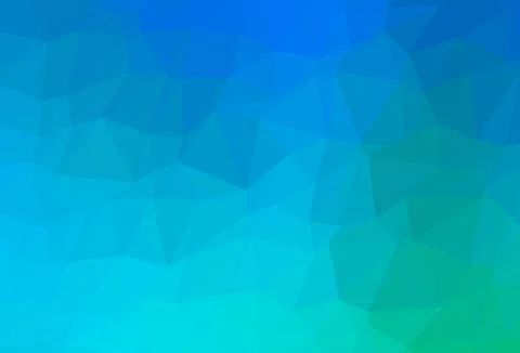 Light Blue, Green vector blurry triangle pattern. Illustrazione stock