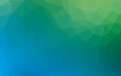 Light Blue, Green vector blurry triangle texture. Illustrazione stock