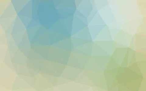 Light Blue, Green vector blurry triangle pattern. Stock Illustration