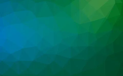 Light Blue, Green vector blurry triangle pattern. 스톡 일러스트