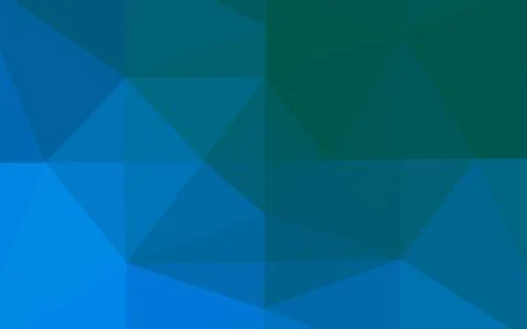 Light Blue, Green vector blurry triangle pattern. 스톡 일러스트