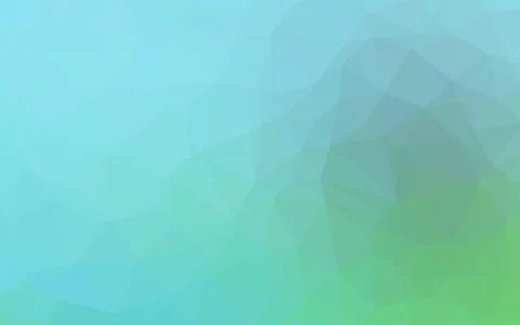 Light Blue, Green vector blurry triangle pattern. Stock Illustration