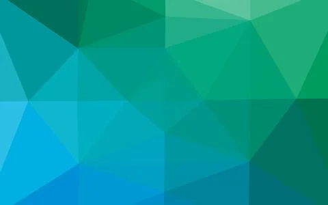 Light Blue, Green vector blurry triangle pattern. Stock Illustration