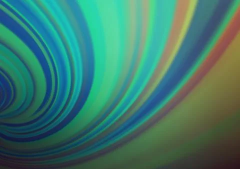 Light Blue, Green vector bokeh and colorful pattern. Stock Illustration