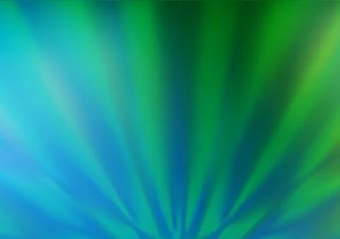 Light Blue, Green vector bokeh and colorful pattern. Stock Illustration