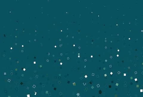 Light Blue, Green vector cover with polygonal style. Stock Illustration