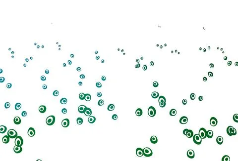 Light Blue, Green vector cover with spots. Stock-Illustration