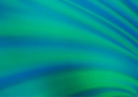 Light Blue, Green vector glossy bokeh pattern. Illustrazione stock