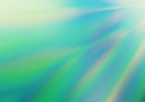 Light Blue, Green vector glossy bokeh pattern. Stock Illustration