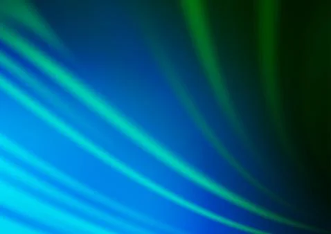 Light Blue, Green vector glossy bokeh pattern. Stock Illustration