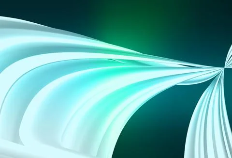 Light Blue, Green vector glossy abstract layout. Illustrazione stock