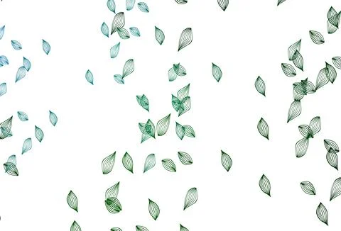 Light Blue, Green vector hand painted pattern. Stock Illustration