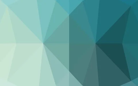 Light Blue, Green vector hexagon mosaic texture. Illustration