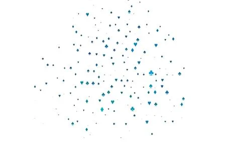 Light Blue, Green vector layout with elements of cards. 스톡 일러스트