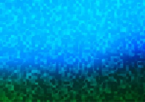 Light Blue, Green vector layout with lines, rectangles. Stock-Illustration