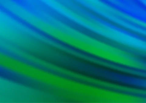 Light Blue, Green vector layout with flat lines. Stock Illustration