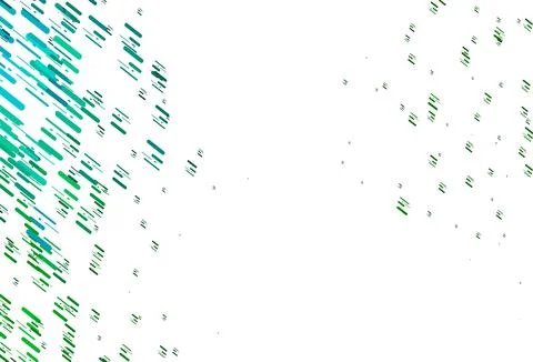 Light Blue, Green vector layout with flat lines. Illustrazione stock
