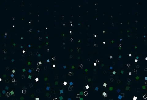 Light Blue, Green vector layout with rectangles, squares. 스톡 일러스트