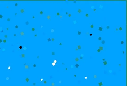 Light Blue, Green vector layout with circles, lines, rectangles. 스톡 일러스트