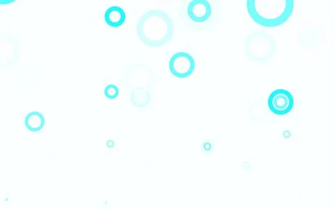 Light Blue, Green vector layout with circle shapes. Stockillustratie