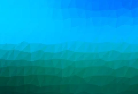 Light Blue, Green vector low poly texture. Illustrazione stock