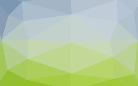 Light Blue, Green vector low poly texture. Illustrazione stock