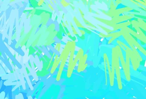 Light Blue, Green vector pattern with sharp lines. Stock Illustration