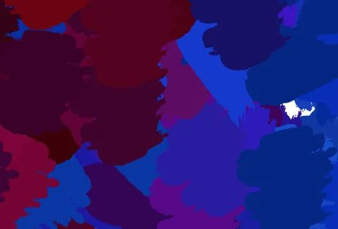 Light Blue, Green vector pattern with random forms. Stock Illustration