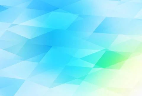 Light Blue, Green vector pattern in square style. イラスト素材