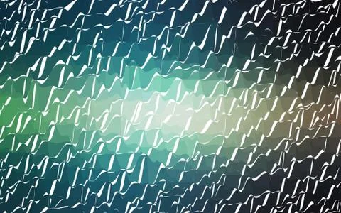 Light Blue, Green vector Pattern.  triangular template. Geometric sample. Rep イラスト素材