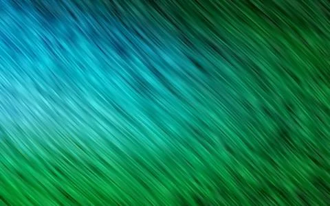Light Blue, Green vector pattern with liquid shapes. イラスト素材