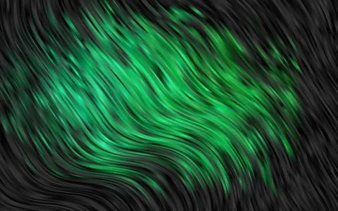 Light Blue, Green vector pattern with liquid shapes. Stock Illustration