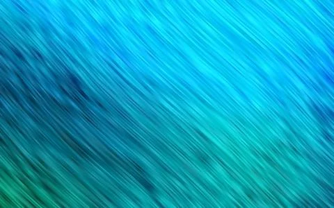 Light Blue, Green vector pattern with lines, ovals. Stock Illustration