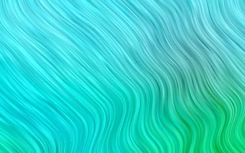 Light Blue, Green vector pattern with bubble shapes. Stock Illustration