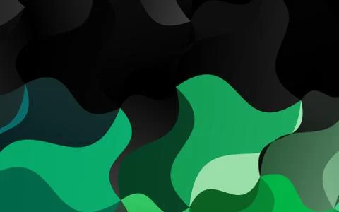 Light Blue, Green vector pattern with lamp shapes. Stock Illustration