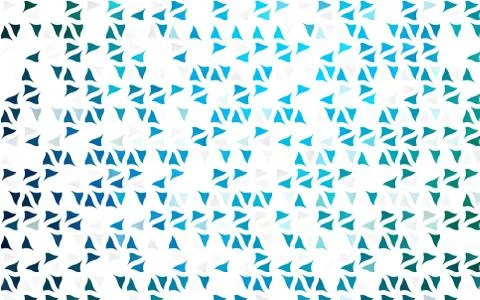 Light Blue, Green vector pattern in polygonal style. Stockillustratie