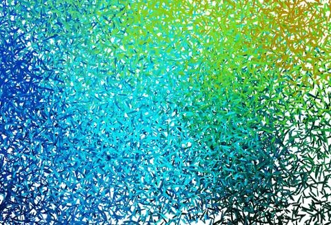 Light Blue, Green vector pattern with sharp lines. Stock Illustration