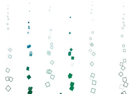 Light Blue, Green vector pattern with crystals, rectangles. Illustrazione stock