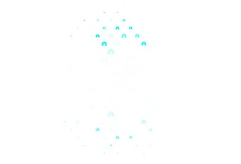 Light Blue, Green vector pattern with rainbow elements. Illustrazione stock