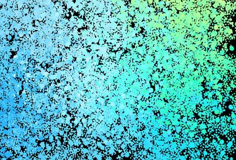 Light Blue, Green vector pattern with random forms. Stock Illustration