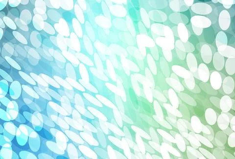 Light Blue, Green vector pattern with spheres. イラスト素材