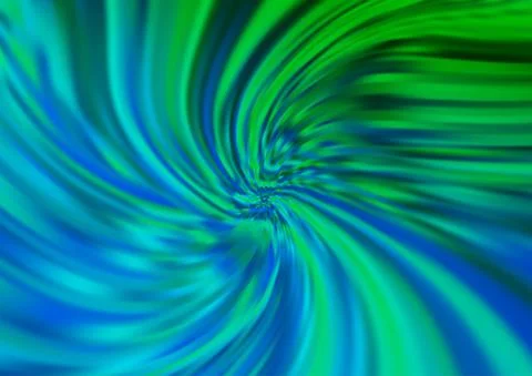 Light Blue, Green vector pattern with liquid shapes. 스톡 일러스트