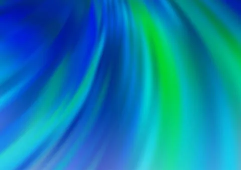 Light Blue, Green vector pattern with bubble shapes. 스톡 일러스트