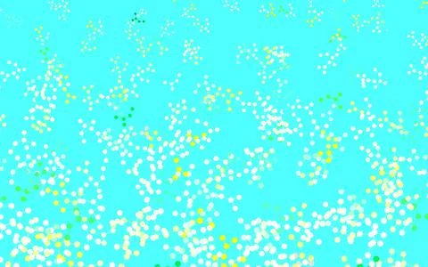 Light Blue, Green vector pattern with artificial intelligence network. Stock Illustration