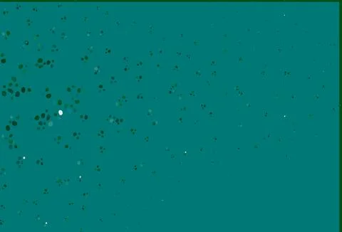 Light Blue, Green vector pattern with liquid shapes. Illustrazione stock