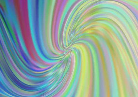 Light Blue, Green vector pattern with bubble shapes. 스톡 일러스트